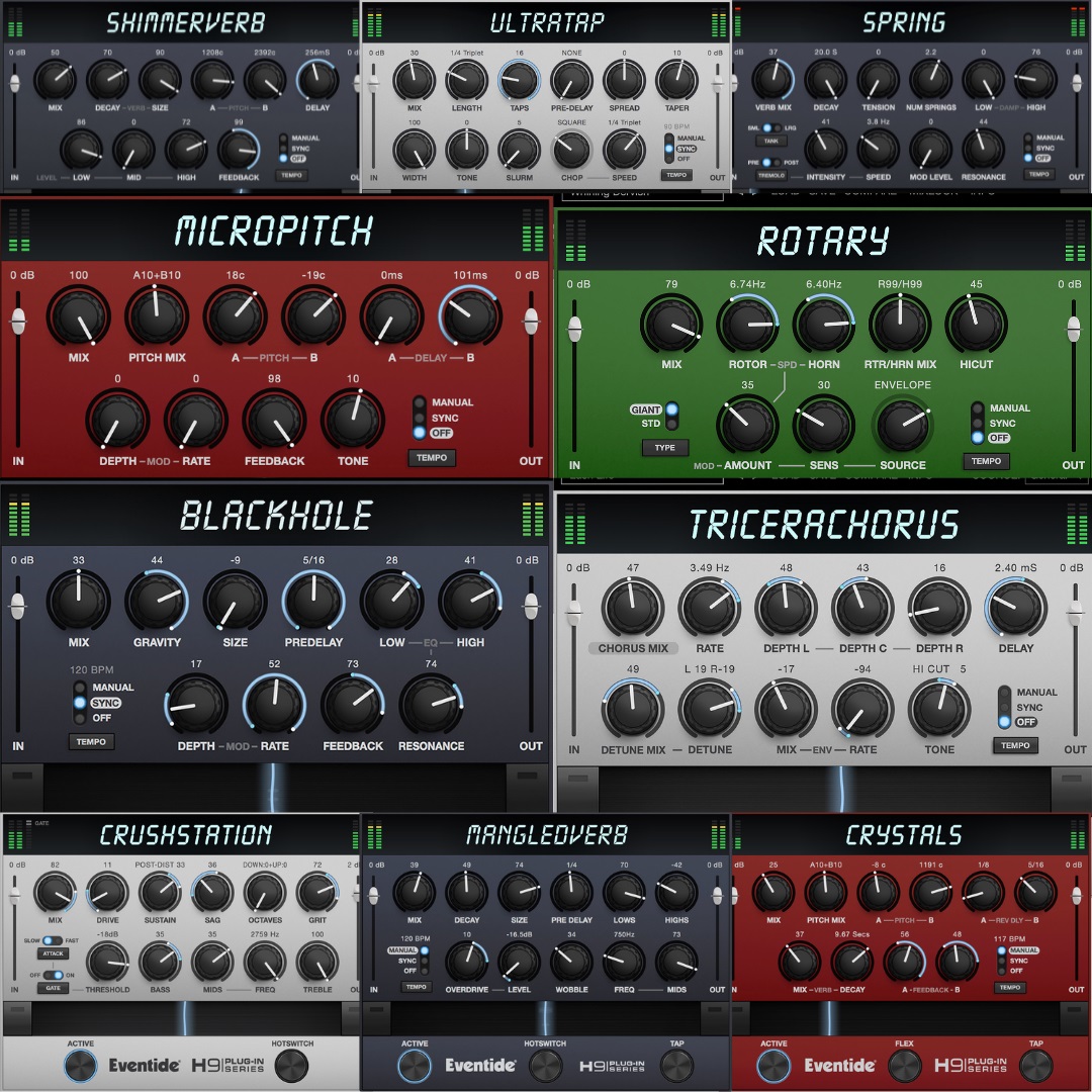 Eventide H9 Plug-in Series Bundle  (Full Latest Version)
